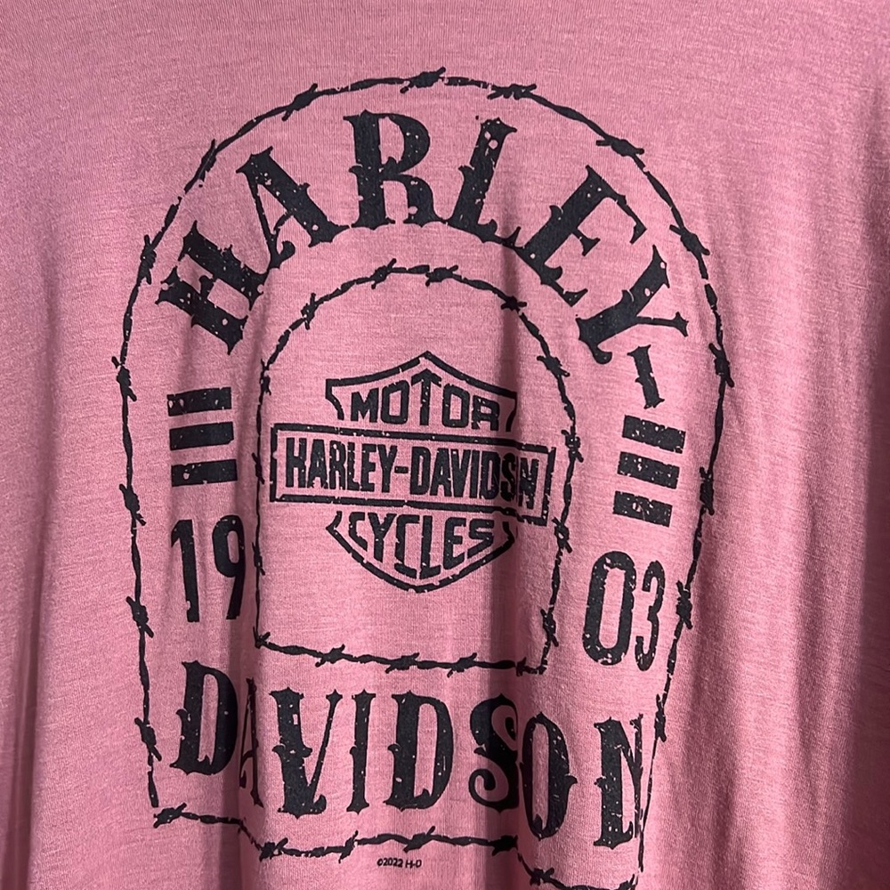XL High Low Harley Davidson Tee